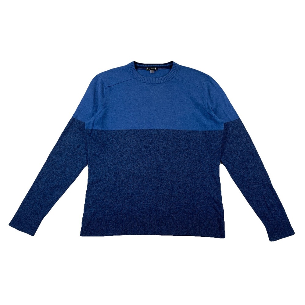 Smartwool Merino Wool Blend Crewneck Sweater Men's Small Blue